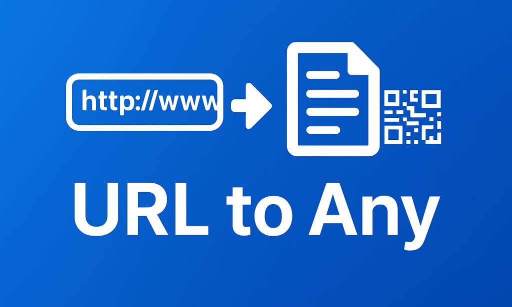 كل ما تحتاجه لتحويل أي رابط إلى تنسيقات متعددة بسهولة وسرعة