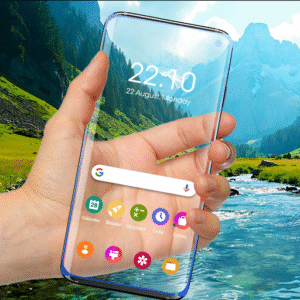 تطبيق لجعل خلفية الموبايل شفافة