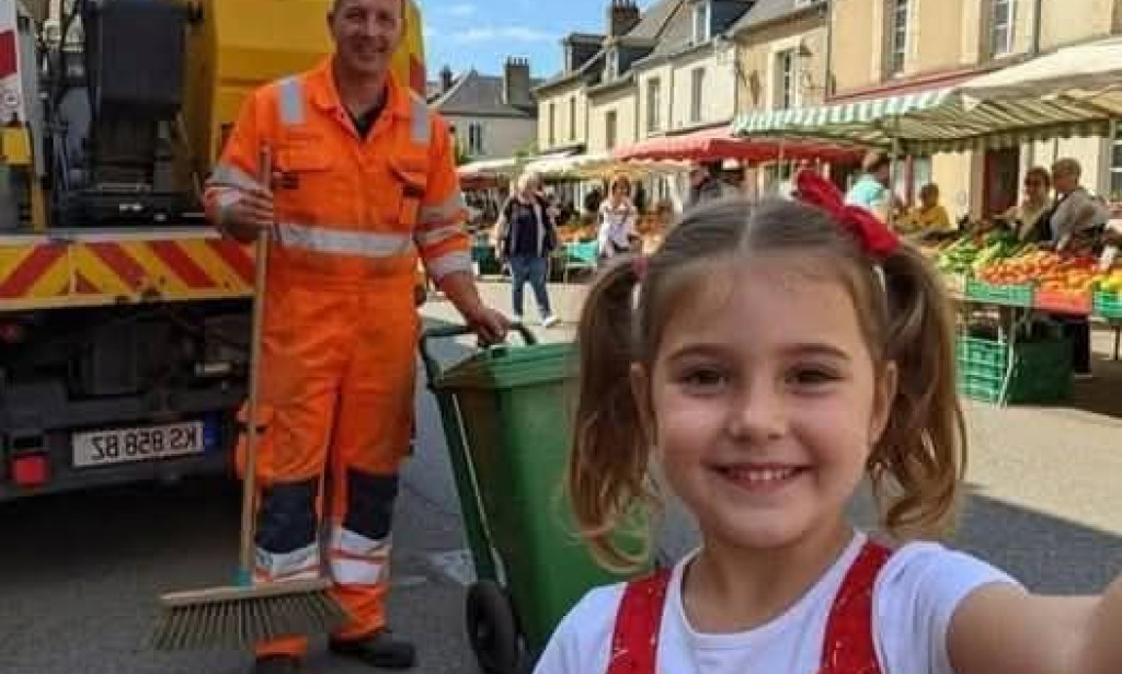 قصة عامل النظافة وابنته الصغيرة