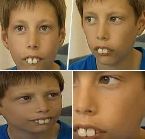 قصة ابتسامة خلف الجدار