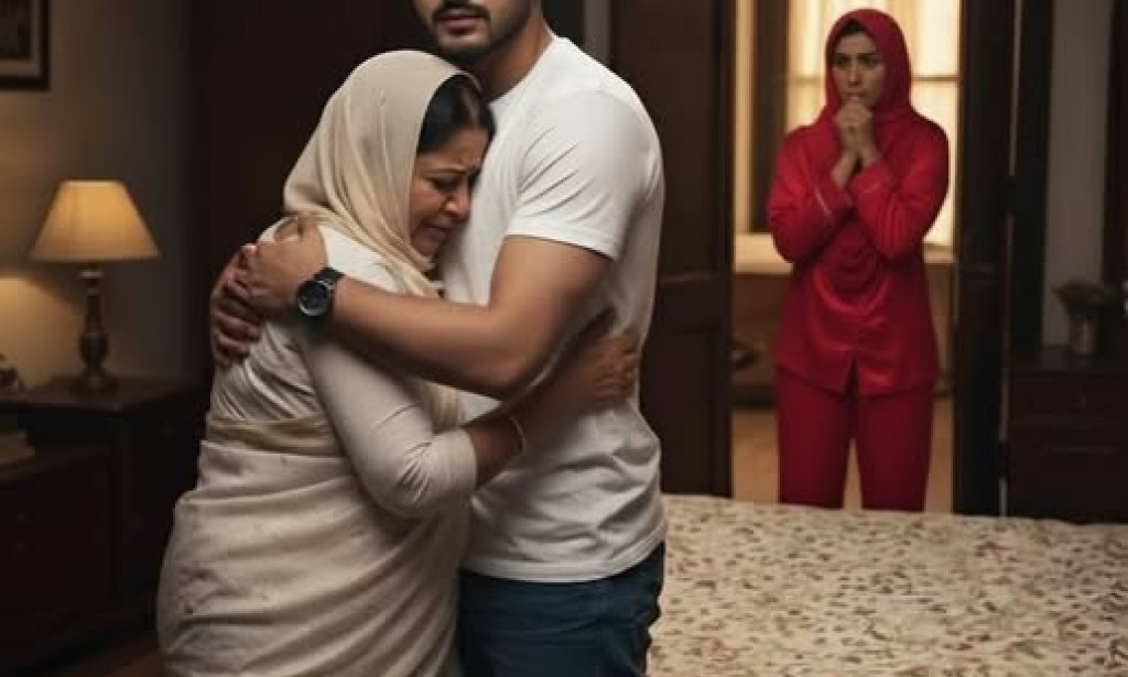 تزوجنا منذ ثلاث سنوات ، لكنّ زوجي ينام في غرفة والدته كلّ ليلة. وفي إحدى الليالي، تبعته سرًّا… واكتشفت الحقيقة المروّعة